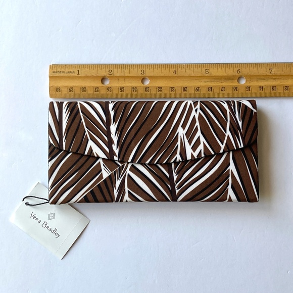 NEW Vera Bradley Cosmetic Case and Foldable Sunglass Case Set/2 Fabric & Leather - Picture 10 of 15